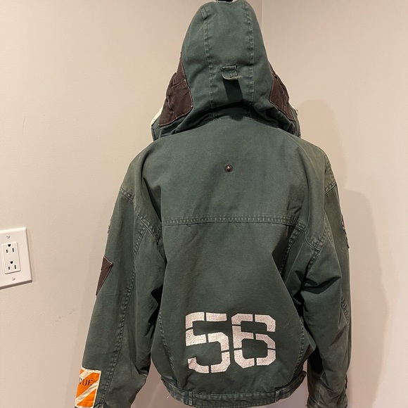 ✨HP✨🤘Vintage 80’s bomber coat - Picture 2 of 5